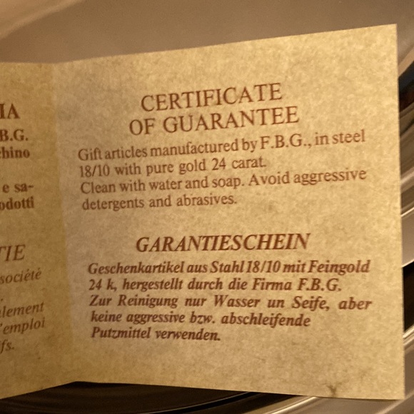 Vintage MCM Stainless Steel Serving Bowl with Lid Made in Italy - Picture 6 of 6